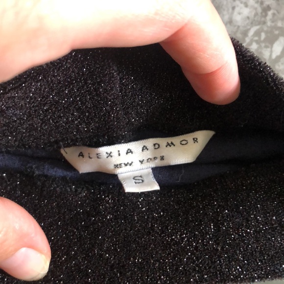 🪷5/$10 🪷 Alexia Amore Black strapless dress - Picture 4 of 4